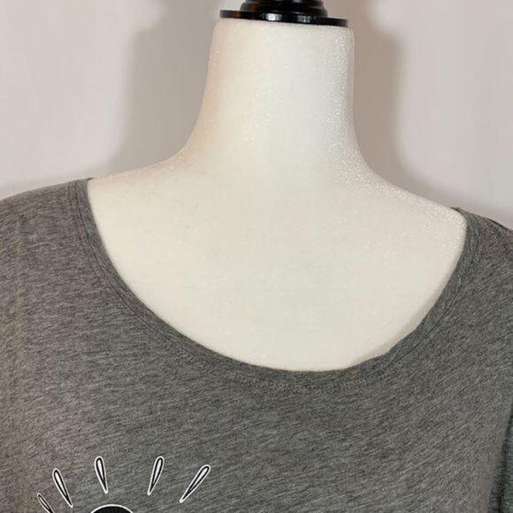 Talula x Disney Mickey & Minnie Mouse Grey T-Shirt - Picture 3 of 6